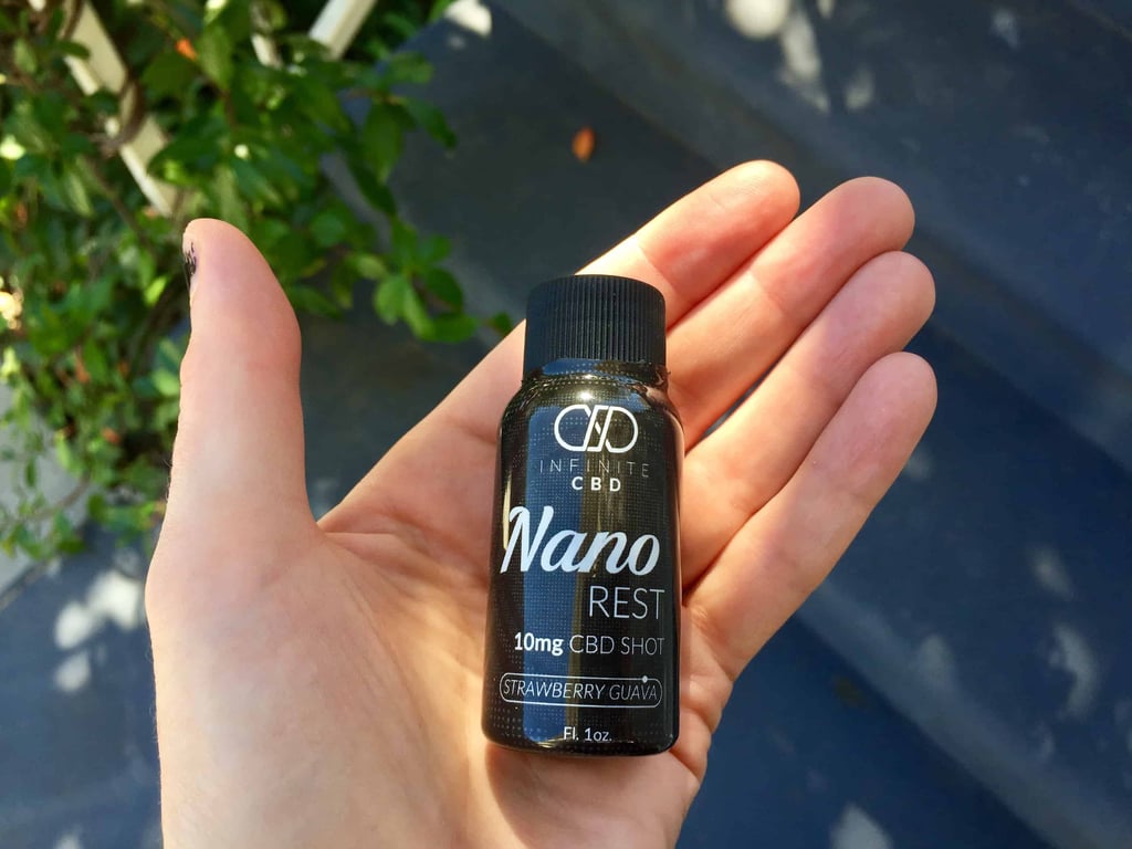 Infinite Cbd Review - Nano Rest Shot - Save On Cannabis