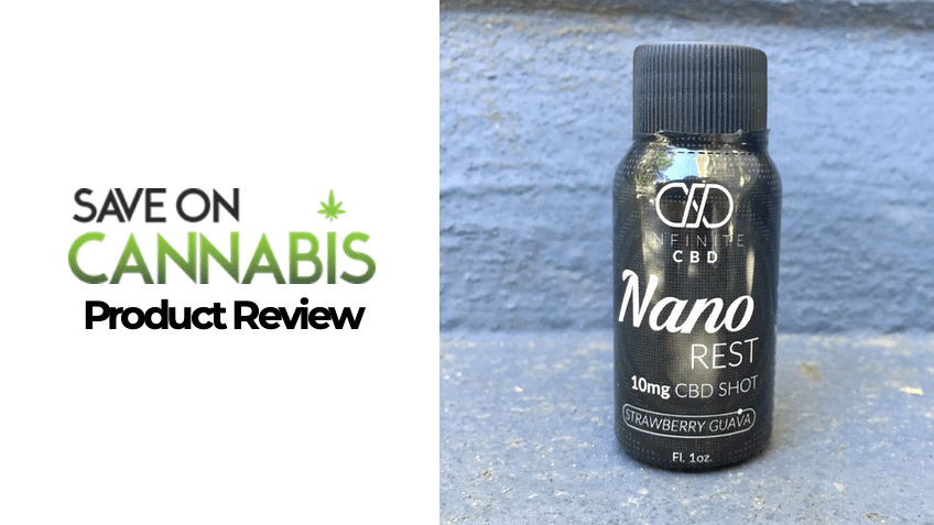 Infinite CBD Review - CBD Nano Shot - Save On Cannabis