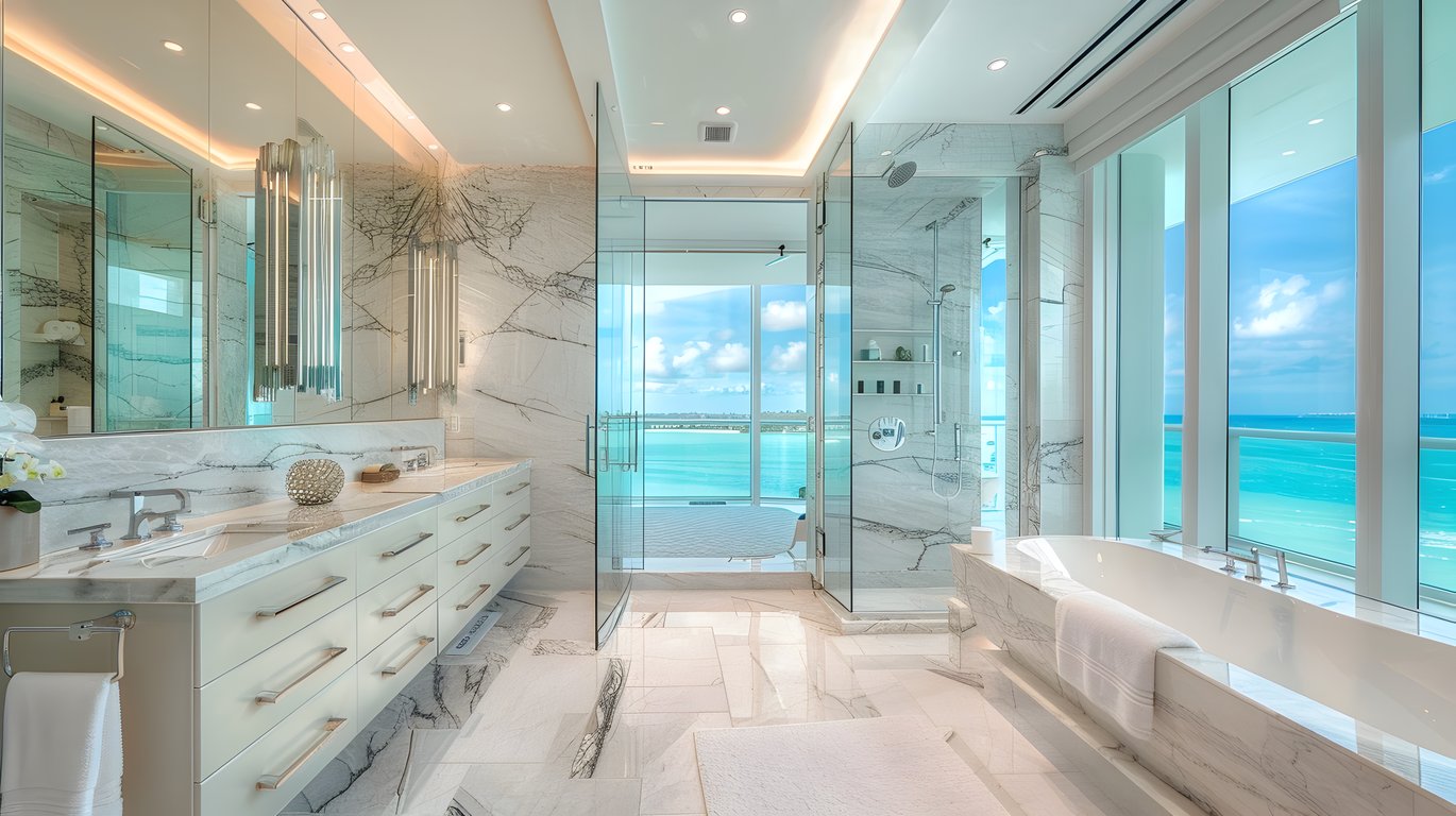 Luxury Beachhouse Bathroom