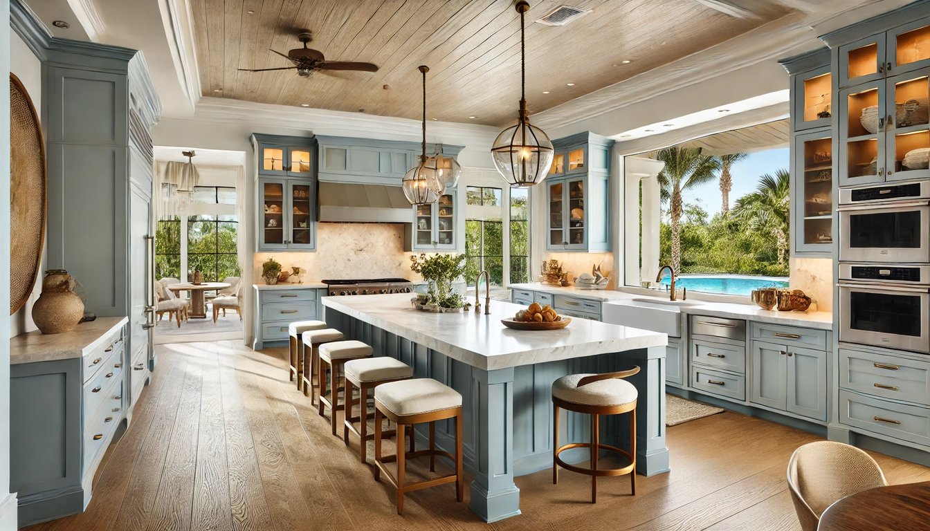 Coastal Kitchen Remodel by Calista Homes - Custom Luxury Kitchen Remodeling Sarasota — Project 1 project photo