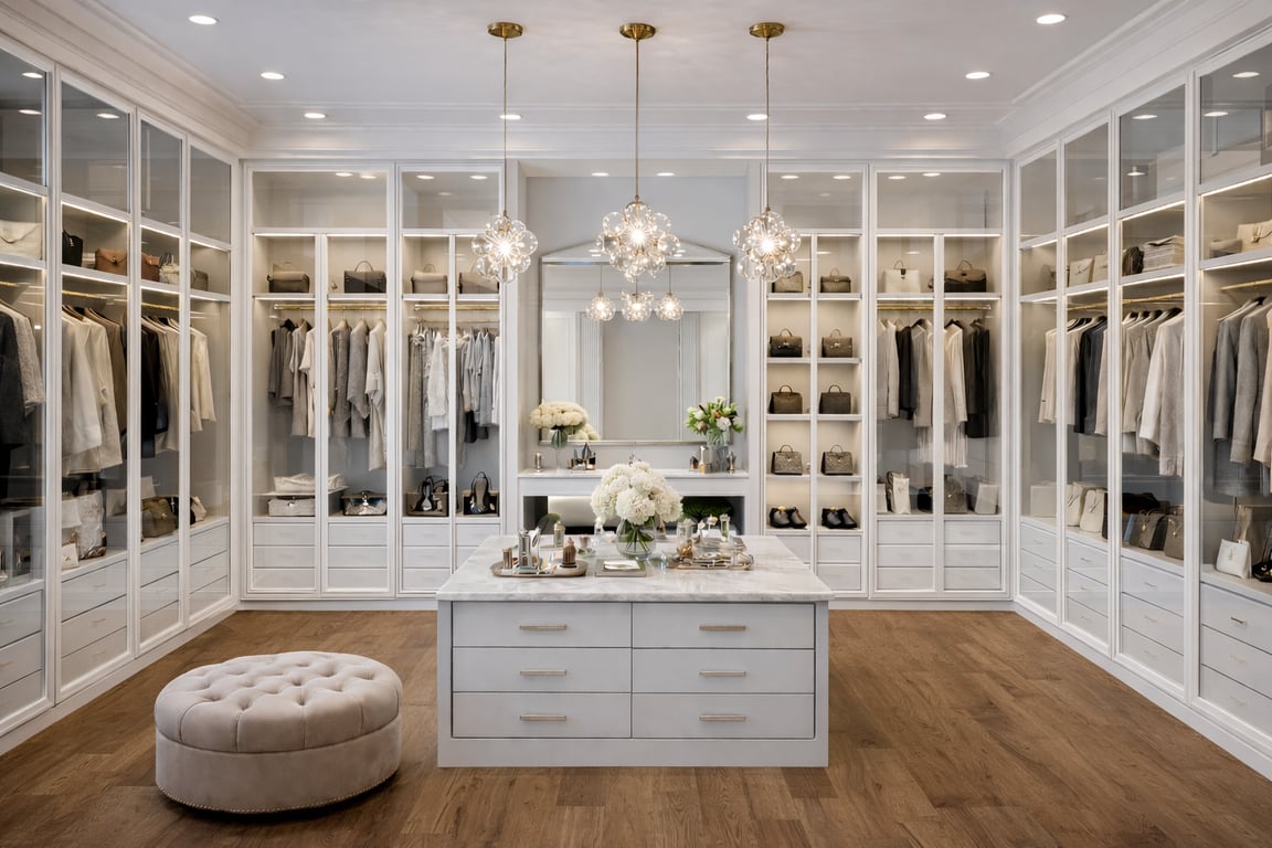 Dressing Rooms | Luxury Closet Design | Calista Closets