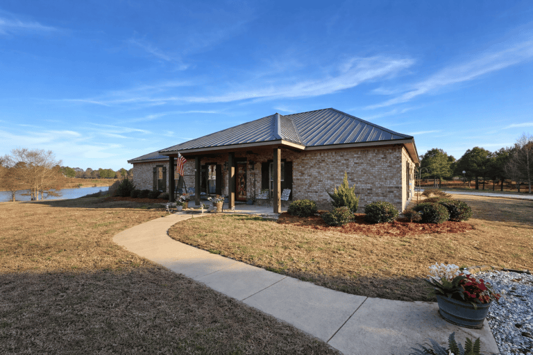 Custom home built by Bradley Brown Inc. in Brandon, MS