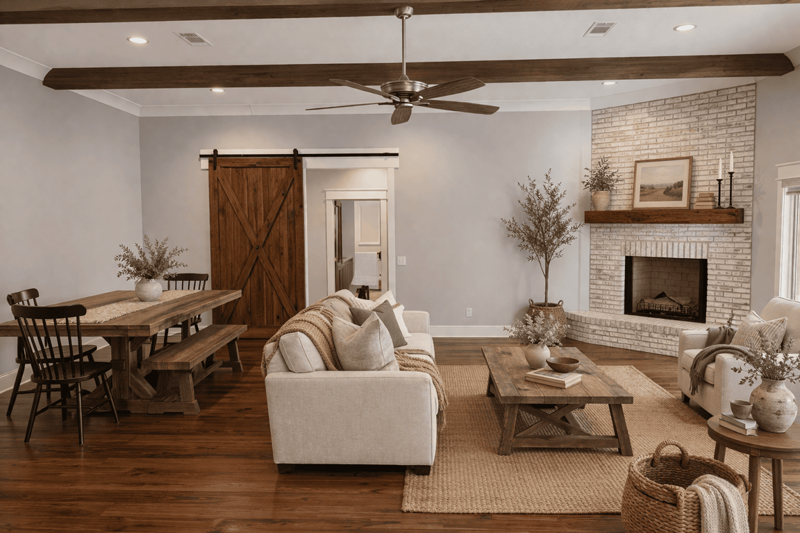Room Additions & Home Office Remodel in Brandon MS by Bradley Brown Inc.