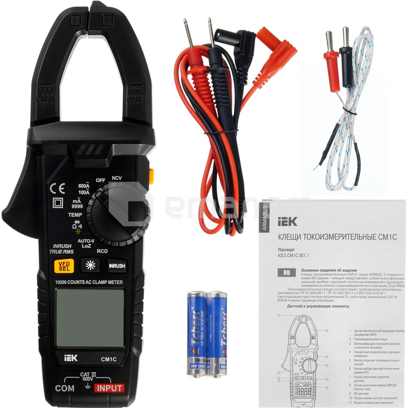 დენის გამზომი IEK ARMA2L 5 CM1C