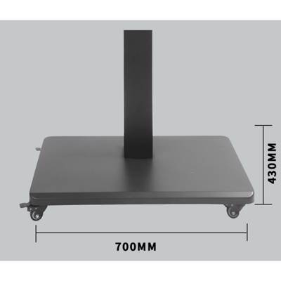 ტელევიზორის საკიდი Allscreen C1600, 26”-55”, TV Mount With Roller, Black