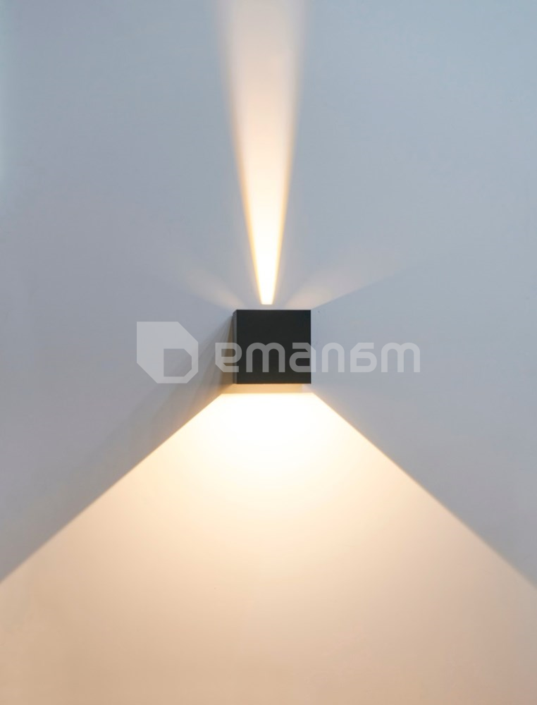 გარე სანათი LED IEK 6W 4000К IP65 ნაცრისფერი