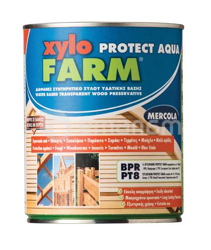 ანტისეპტიკი ხის Evochem Xylofarm Protect Aqua BPR PT8 5 ლ
