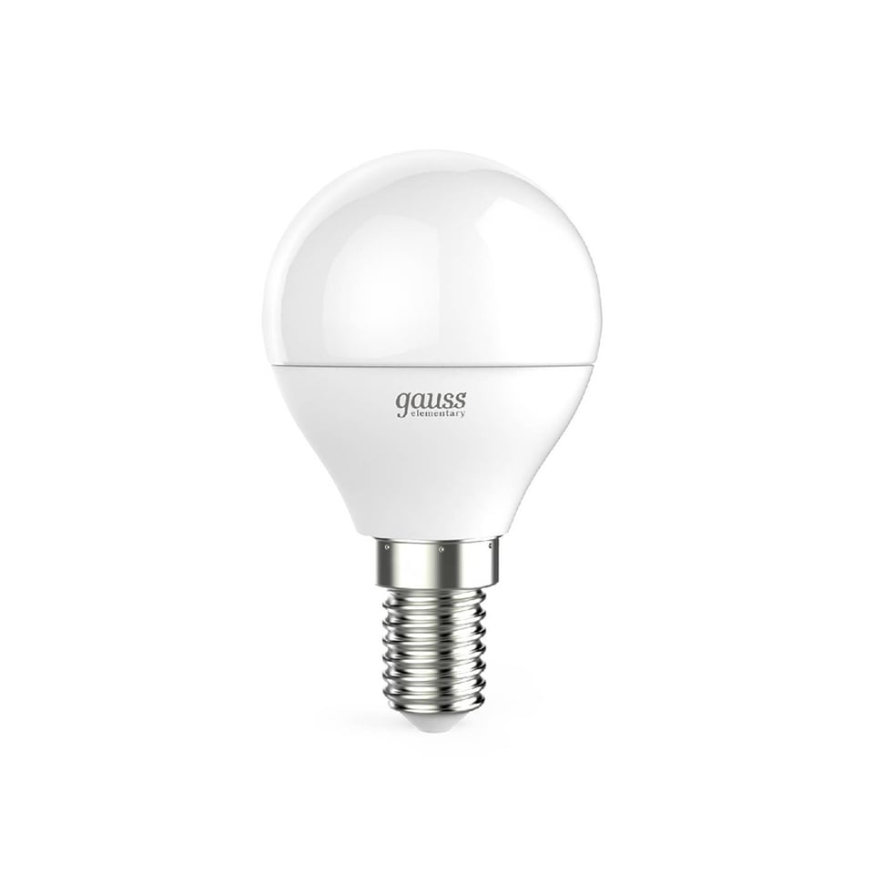 LED ნათურა Elementary Ball 10W 750lm 6500K E14 - 53130 Gauss
