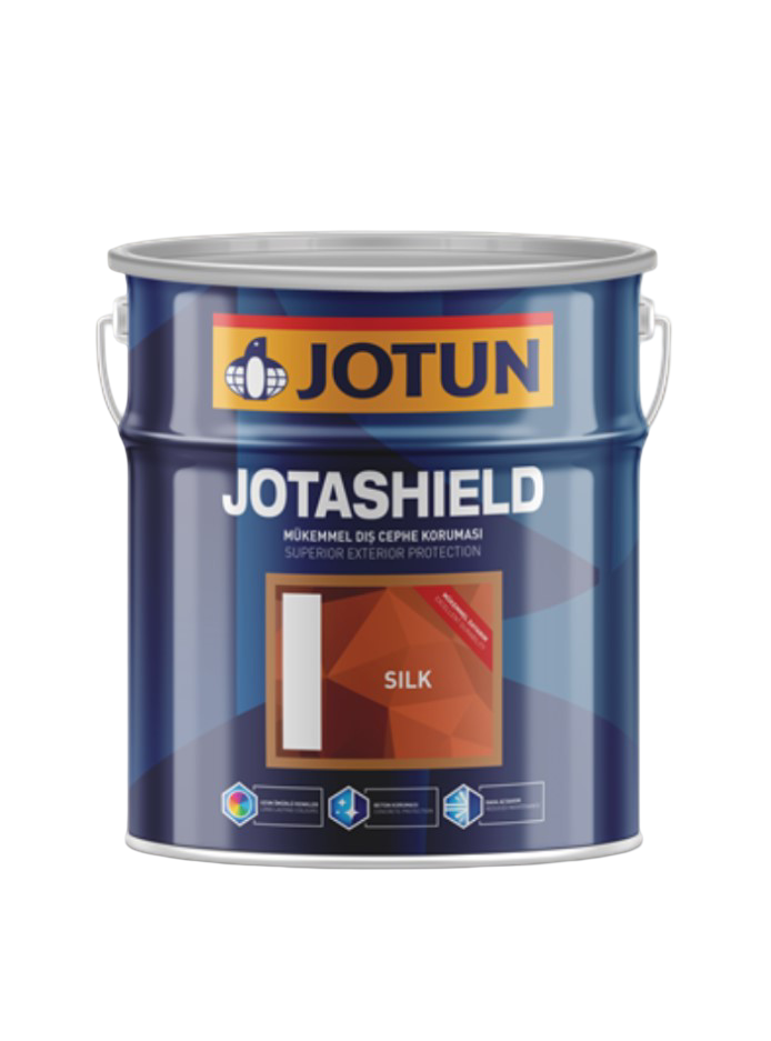 ექსტერიერის საღებავი Jotun Jotashield TopCoat Silk Base A 13.5 ლ