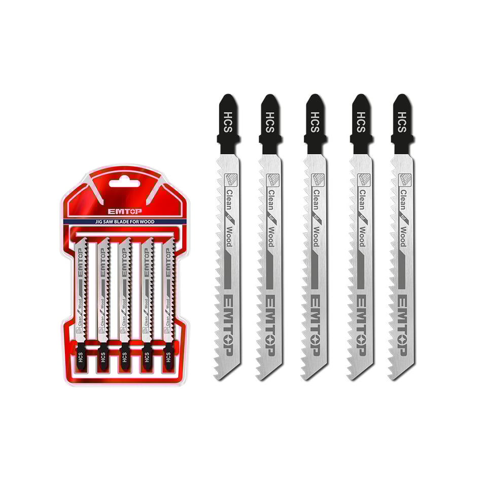 ხის საჭრელი თავაკები 74mm 10TPI 5ც EJSBT101B" "EMTOP