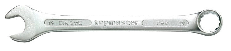 გასაღები კომბინირებული ჭრიალათი Topmaster 235162 17 მმ
