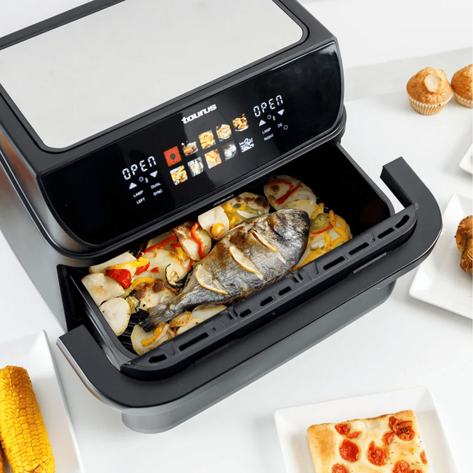 აეროგრილი TAURUS AFA2800D GRILLl 360 XL