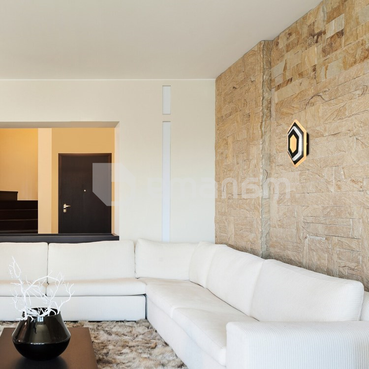 ჭერის სანათი Rabalux Bitsi 23W 3000 6000K L270 h45 შავი თეთრი 71113