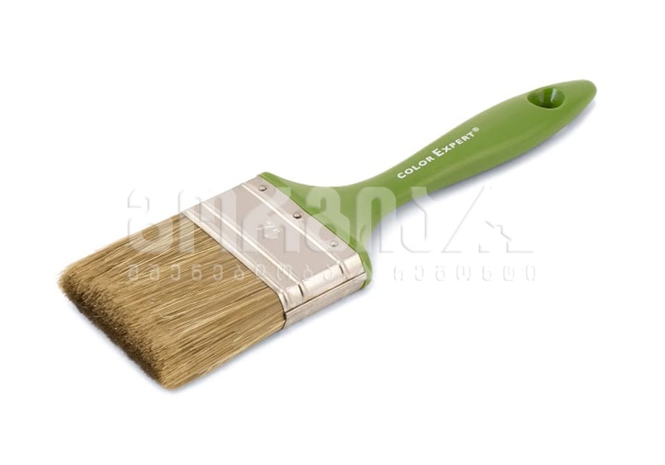 ფუნჯი შერეული ბეწვით,პლასტმასის სახელურით 81467002 70მმ*6მმ