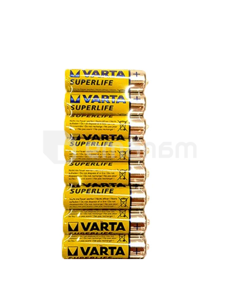 ელემენტი მარილოვანი VARTA Superlife AA Varta 1.5 V 8 ც