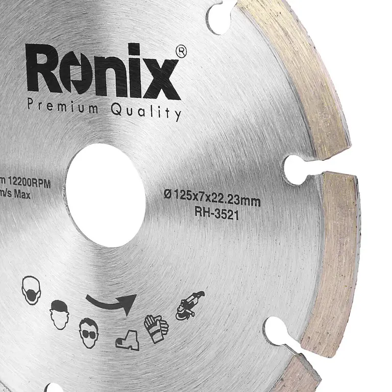 მარმარილოს და გრანიტის საჭრელი დისკი Ronix RH-3522, 125მმ