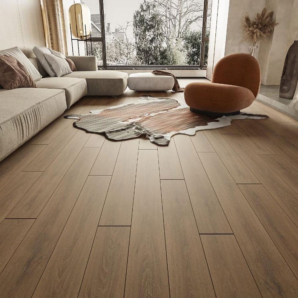 ლამინატი Anatolia 190x1290x12mm AN907 Brown (33 კლასი)