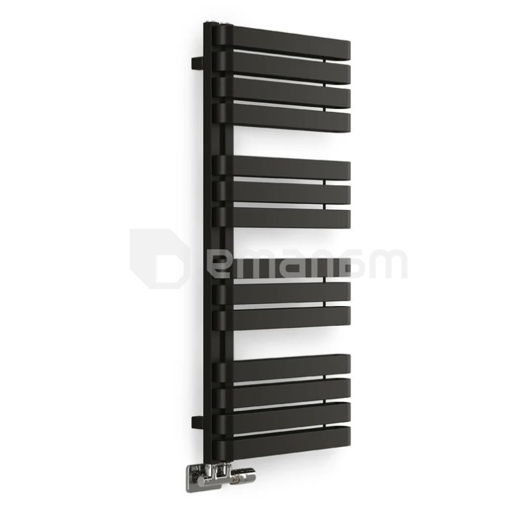 დეკორატიული საშრობი Terma WARP S 111x50სმ შავი Ral 9005