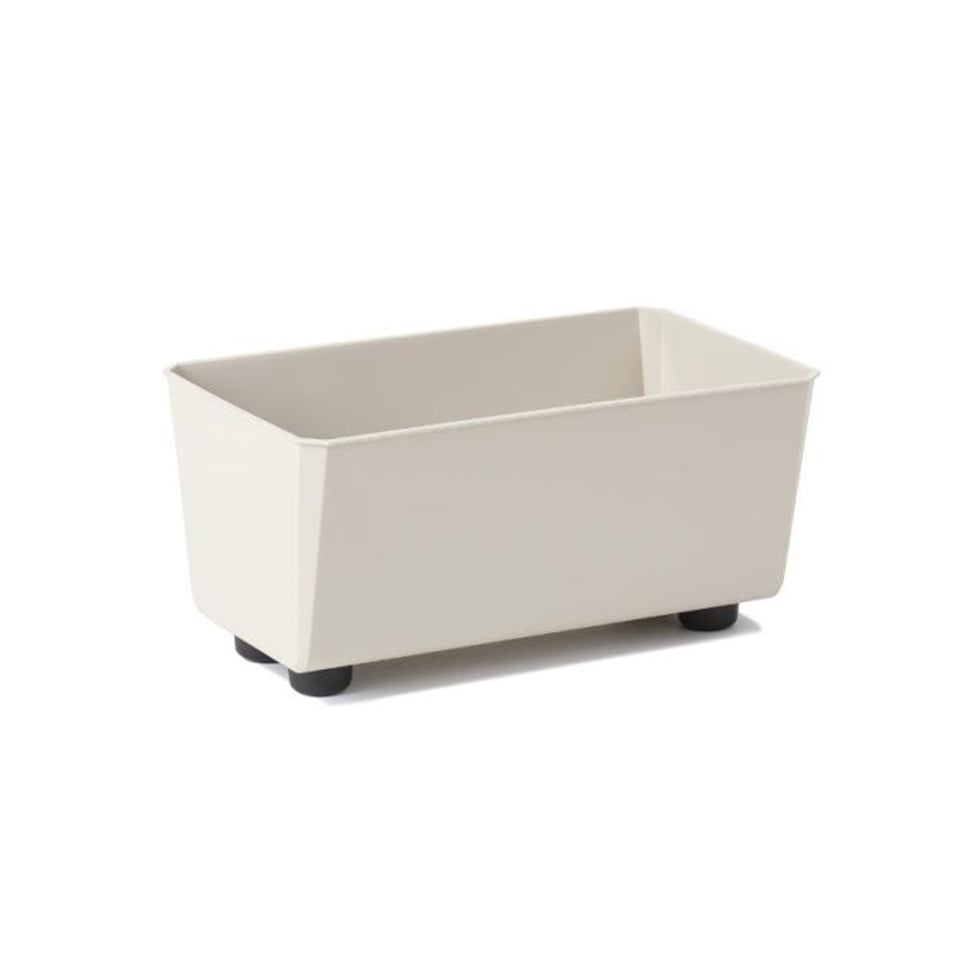 ქოთანი ყვავილის Lamela SAGA 285x170 recycled box - beige 4,2L