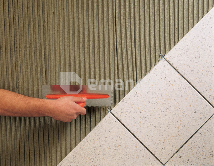 წებო კერამიკული ფილების Knauf Fliesen 25 კგ