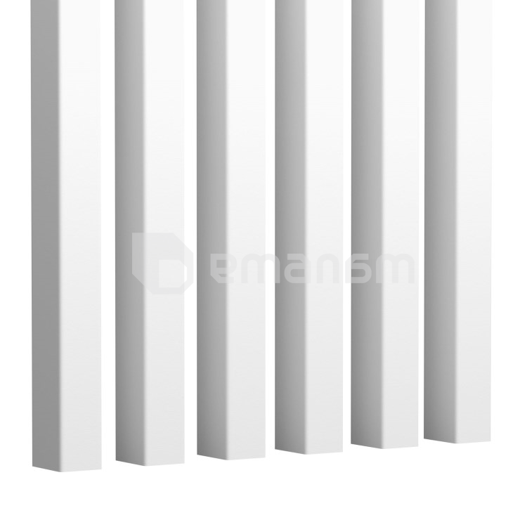 ლარტყა დეკორატიული Foge 280x3x4 სმ თეთრი 6 ც