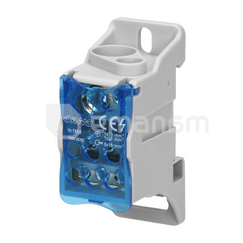კლემა ORNO 160А 1 16მმ² 70მმ² 6 16მმ²