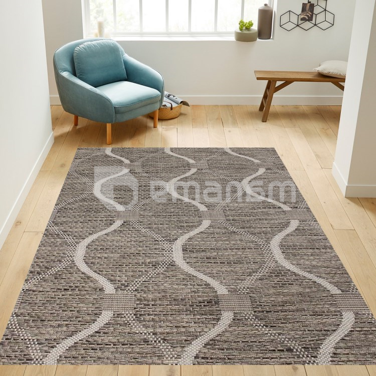 ხალიჩა DCcarpets Terazza 21110 Ivory Silver/Grey 160x230