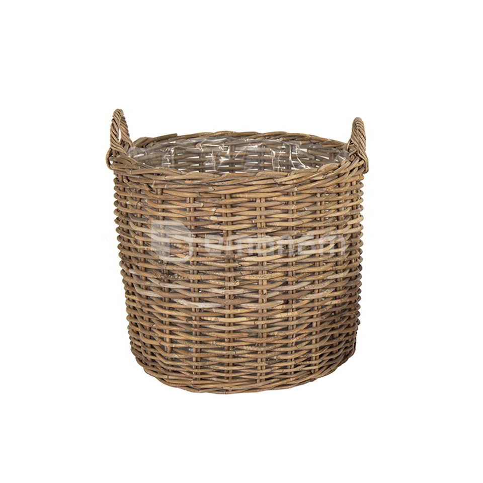 ქოთანი დაწნული Mega Collections Large Kubu Basket Round -F- D35H35