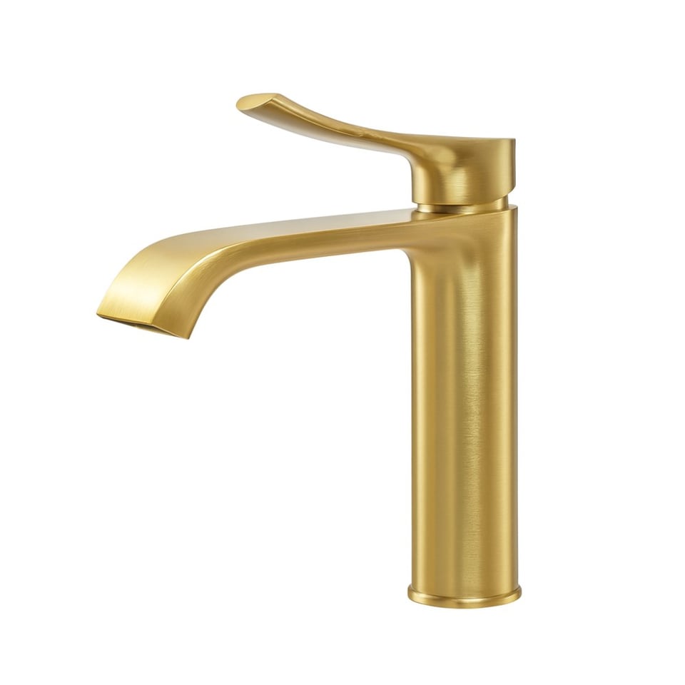 ხელსაბანის ონკანი Valero Brushed Gold M