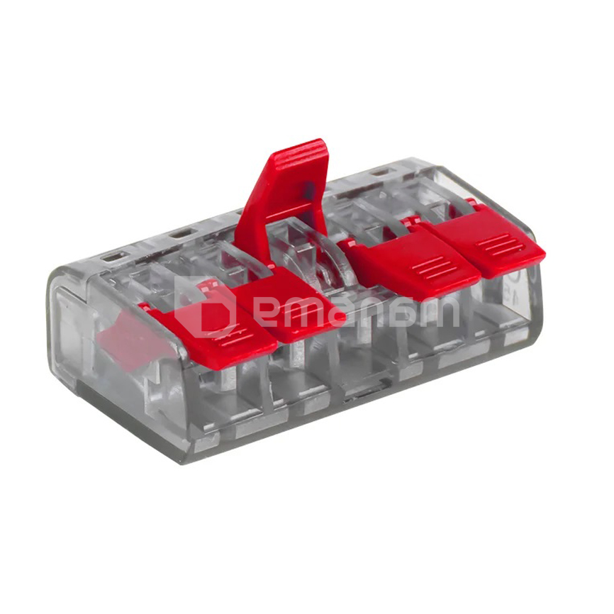 კლემა EKF 5 გამჭირვალე СМК 221-415 0.2-4.0 2მმ ბლისტერი 5ც PROxima