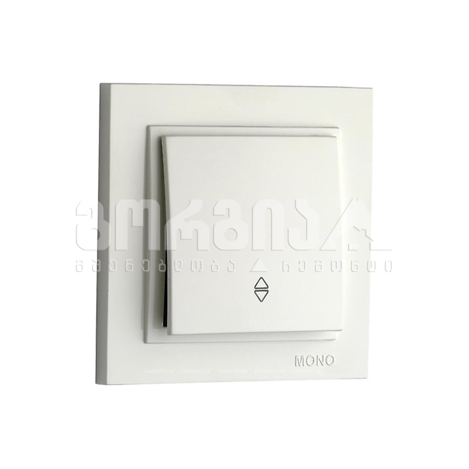 ჩამრთველი რევერსი ერთიანი DESPINA white - 102-190025-109