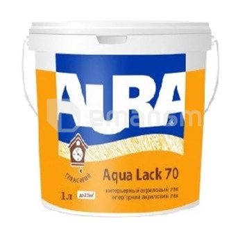 ლაქი წყლის საფუძველზე Eskaro Aura Aqua Lack 70 1 ლ