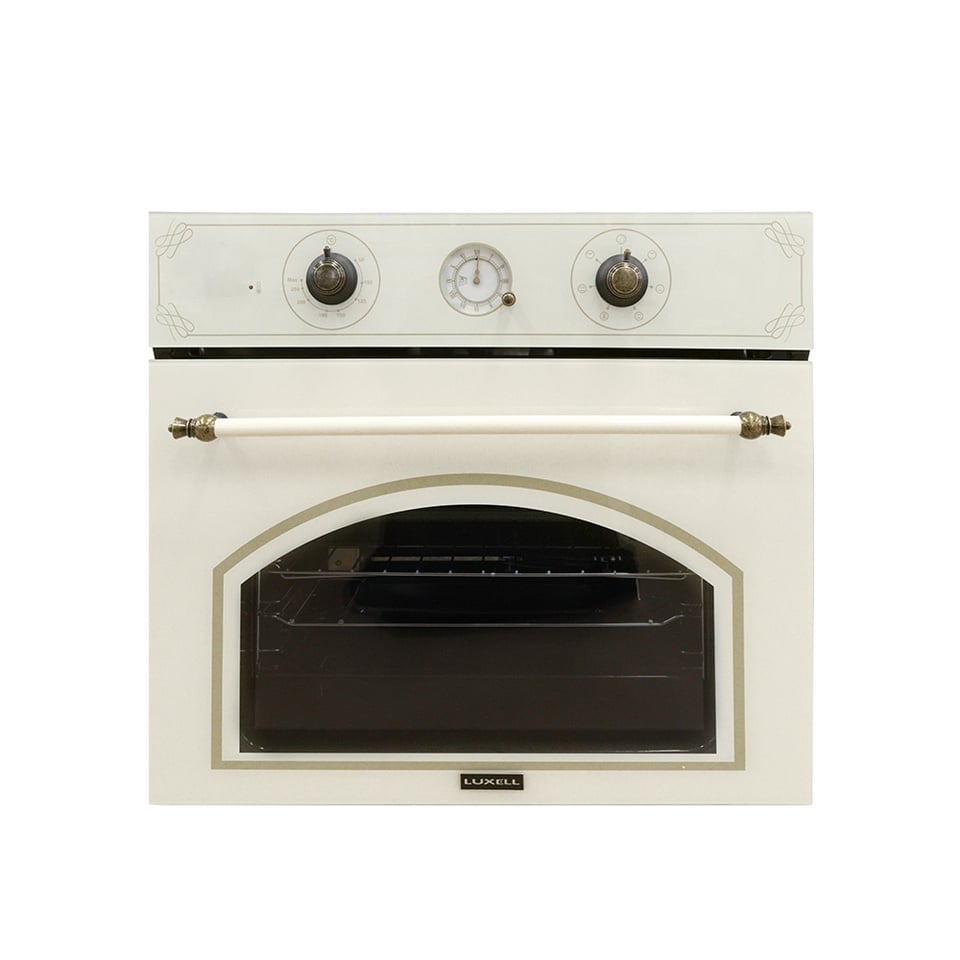 ჩასაშენებელი ღუმელი LUXELL B66-SGF3 BEIGE RUSTIC