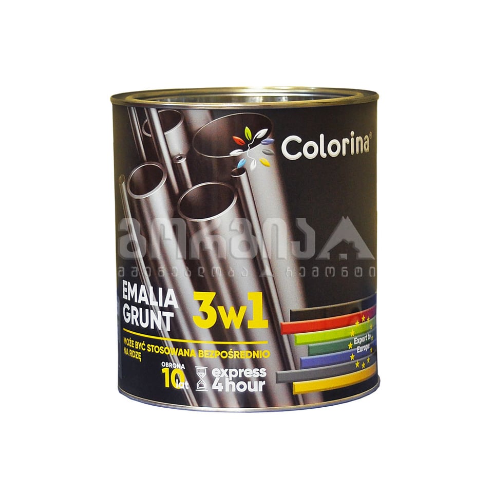 საღებავი 3/1ში  ყვითელი 2,5 კგ COLORINA