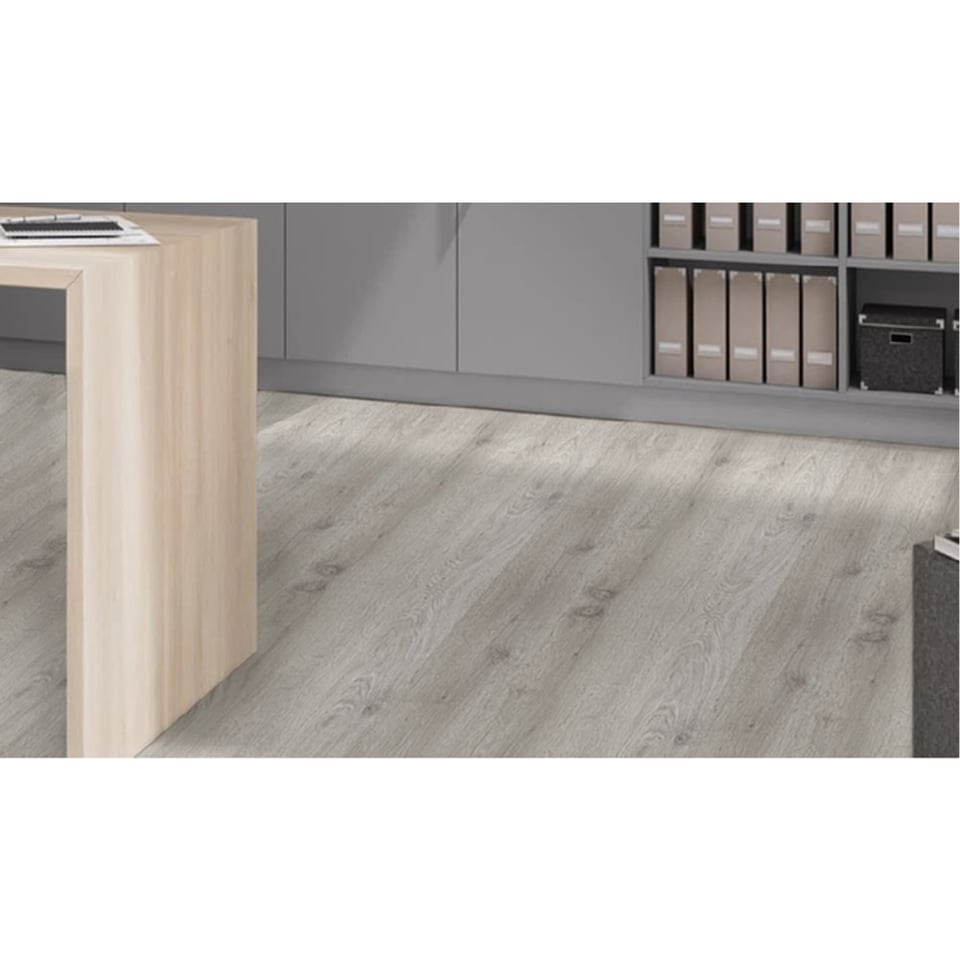 ლამინატი Derby 1380x190x8mm Oak Taffy (33 კლასი)