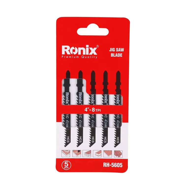 ბეწვა ხერხის პირები Ronix RH-5605, T111С, 5ც