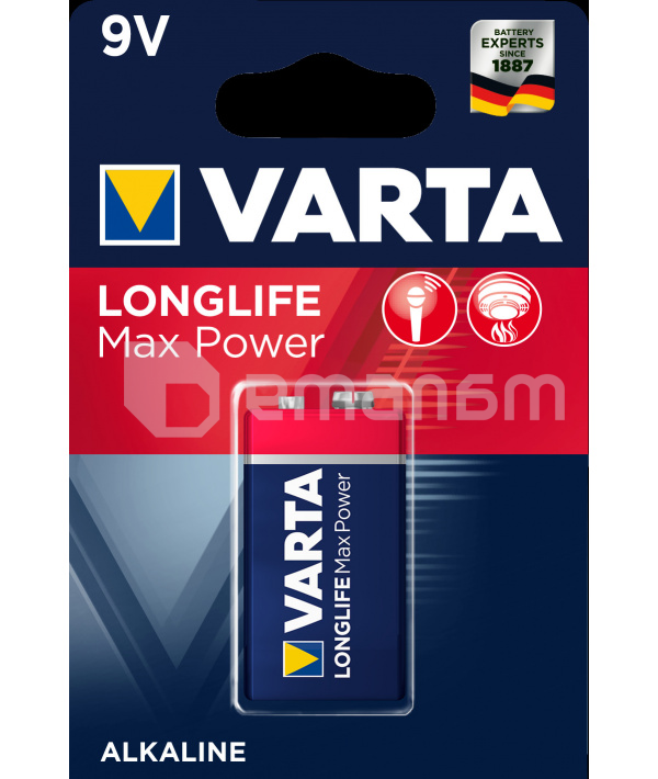 ელემენტი VARTA 6LR61 640mAh