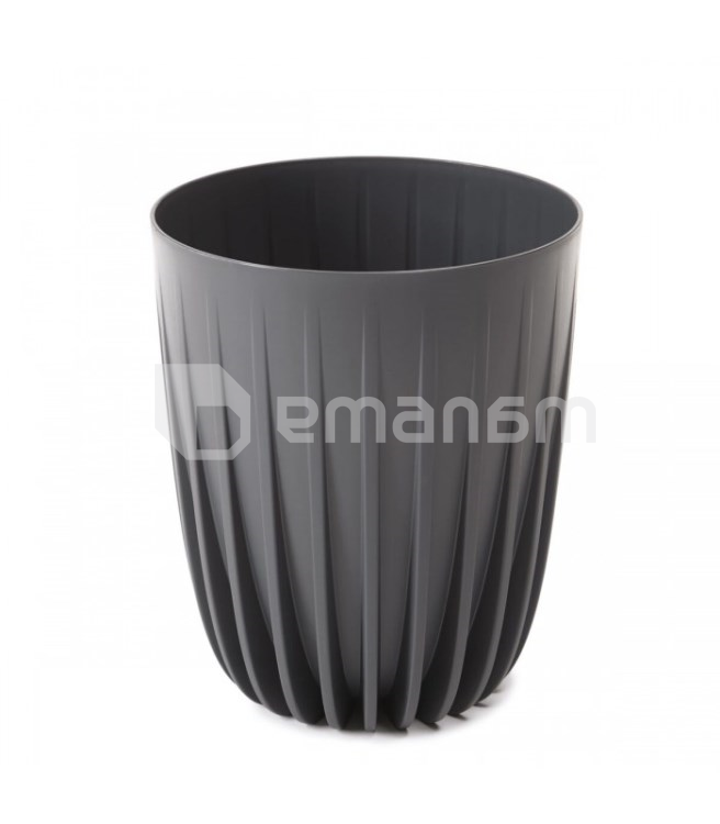 ქოთანი ყვავილის Lamela MIRA ECO 250 6,2ლ ანტრაციტი