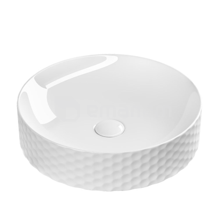 დასადგამი ხელსაბანი Lucco  ''Siena White''