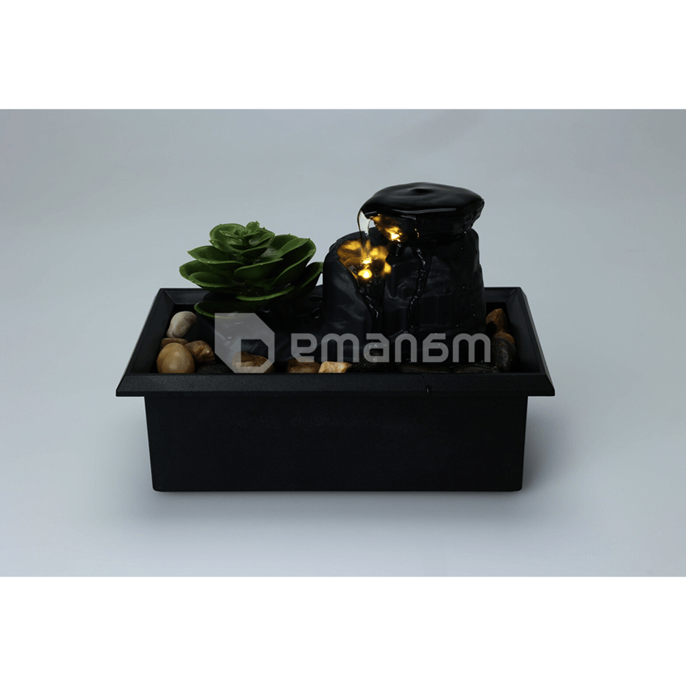 შადრევანი მცენარით Koopman 9x16x11.8 სმ