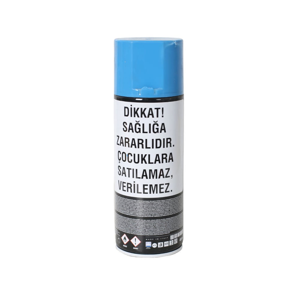 ცისფერი  საღებავი სპრეი FAWORI RAL5012