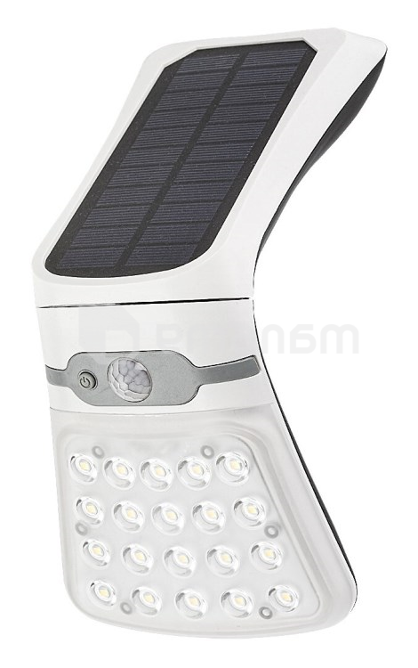 სანათი მზის ელემენტებზე Rabalux Rogova LED 4W 4000K IP44 77022