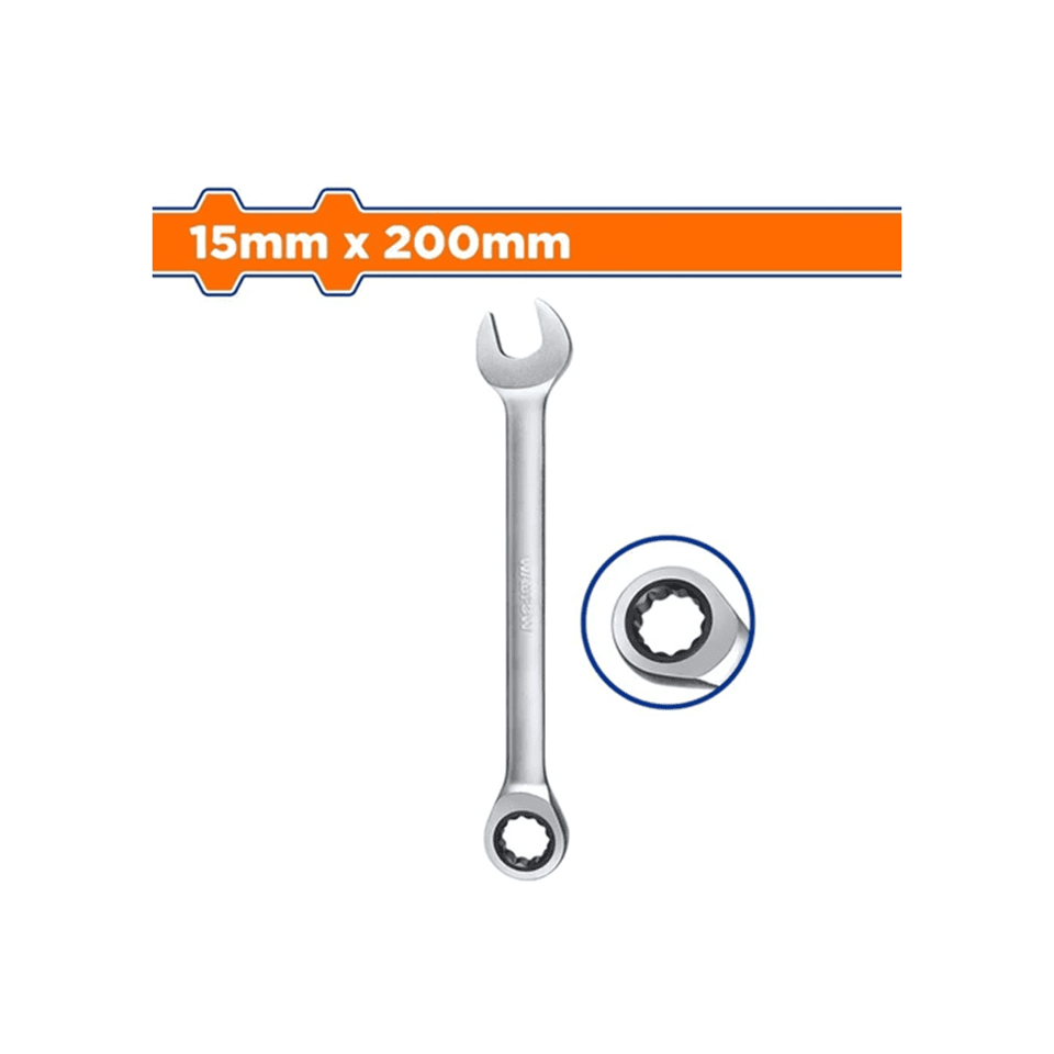 ქანჩის მოსახსნელი  ხრუტუნა თავით 15 მმ (WSA5115) WADFOW