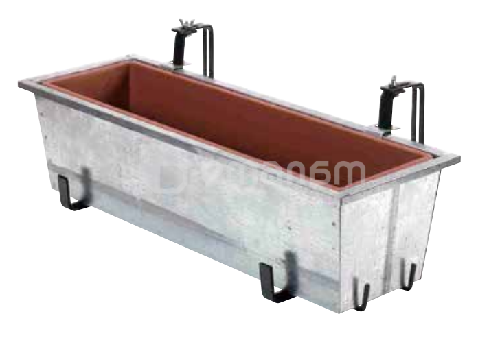 ყვავილების საკიდი Metallurgica Buzzi Zinco 55x22xh18 სმ