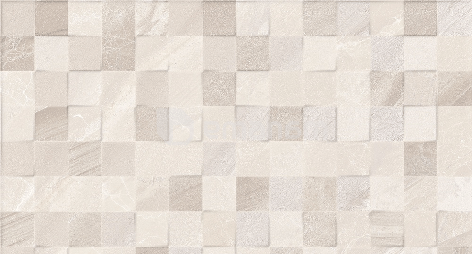 კაფელი Halcon Ceramicas PR QUINA KUBIC BEIGE BRI PRI 33X55სმ