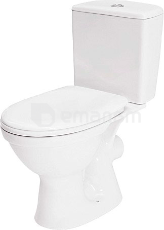 უნიტაზი კომპაქტი Cersanit MR011 3/6 პოლიპროპილენის თავსახურით თეთრი