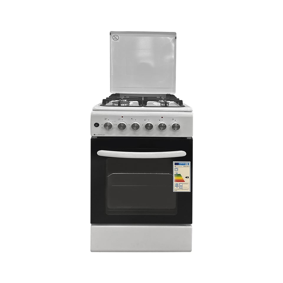 გაზქურა SMITH&BROWN LF56S-40F WHITE