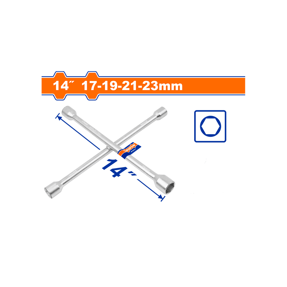 ქანჩის მოსახსნელი ჯვარედინა 17X19X21X23 მმ (WTH8314) WADFOW
