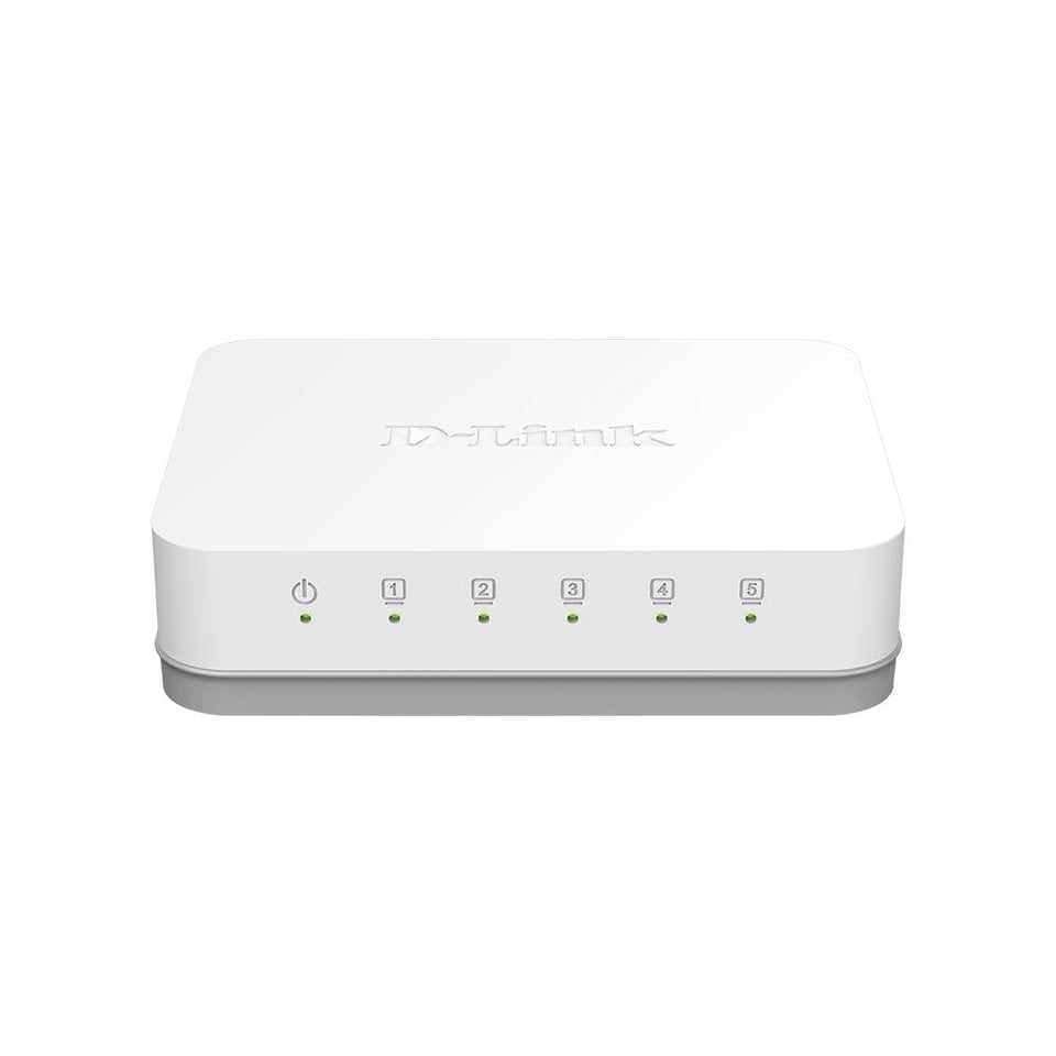 D-Link DGS-1005A Unmanaged Switch 5x1000Base-T, plastic case