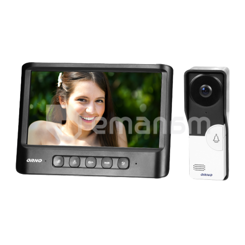 ვიდეო დომოფონი ORNO 7 IMAGO შავი